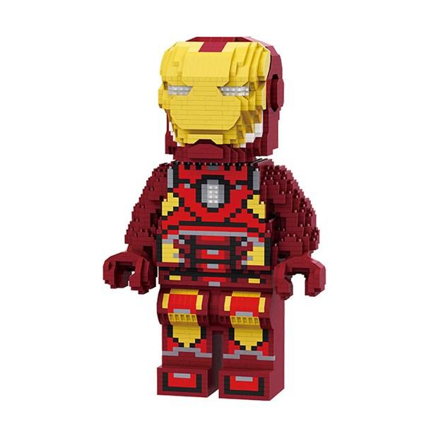a-life nanoblock большой железный гого, разные цвета, популярные корейские игрушки