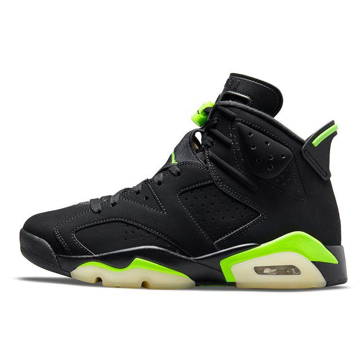 Air Jordan 6 Retro Electric Green Мужские кроссовки черные CT8529-003 42