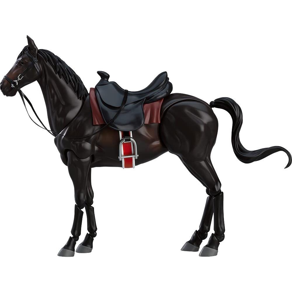 figma horse ver.2 [черная оленья шерсть] немасштабная пластиковая окрашенная подвижная фигурка