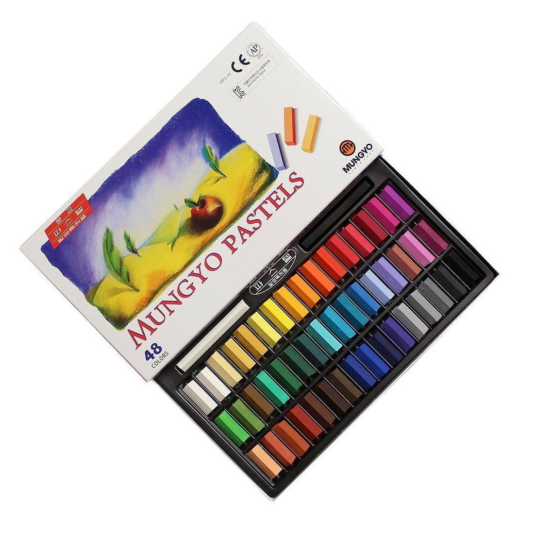 Mungyo Non Toxic Mungyo Soft Pastel Набор из 48 квадратных мелков разных цветов
