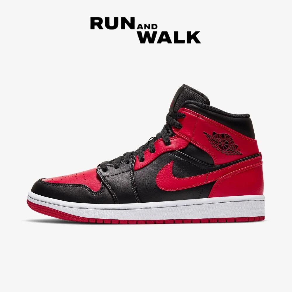 Обувь Jordan 1 Mid Bred запрещены 2020 554724-074 EUR40/250mm