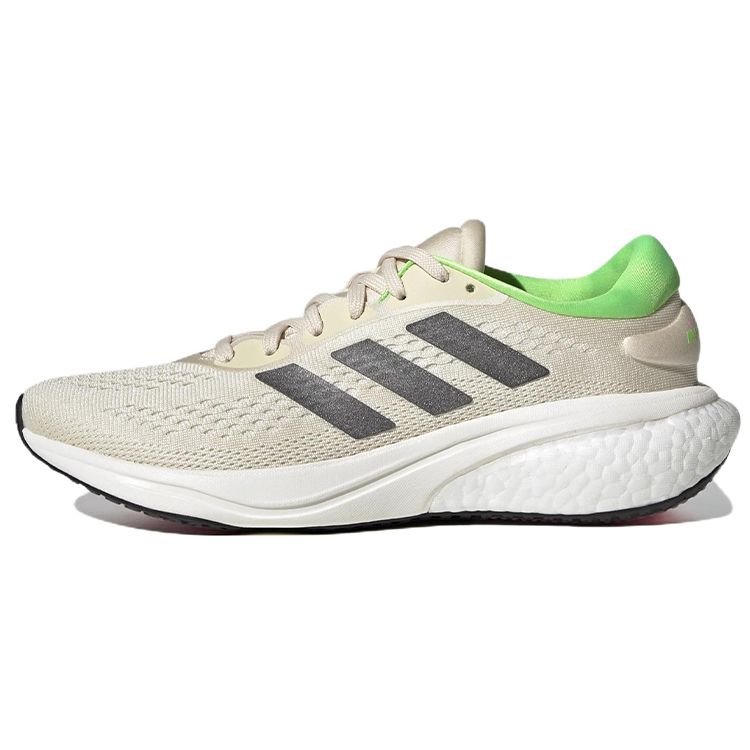 Adidas Supernova 2 Ecru Tint Solar Green Женские кроссовки Кремовый ночной металлик GW9095 38⅔