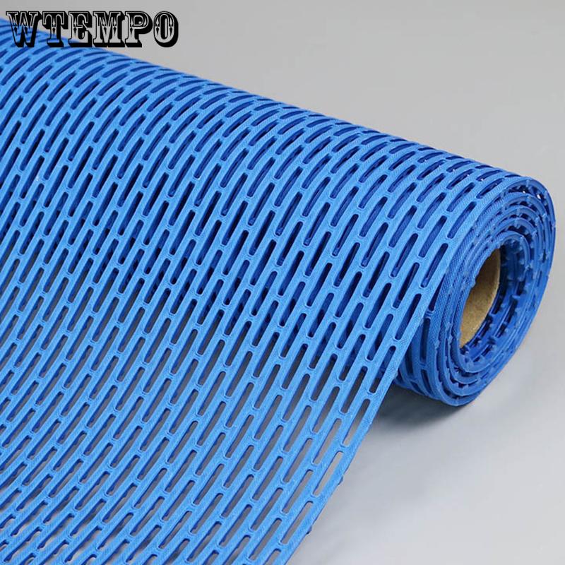 WTEMPO 1 шт. 40*60 см полый утолщенный ПВХ износостойкий коврик для ванной комнаты износостойкий уличный водонепроницаемый коврик 40*60CM серый