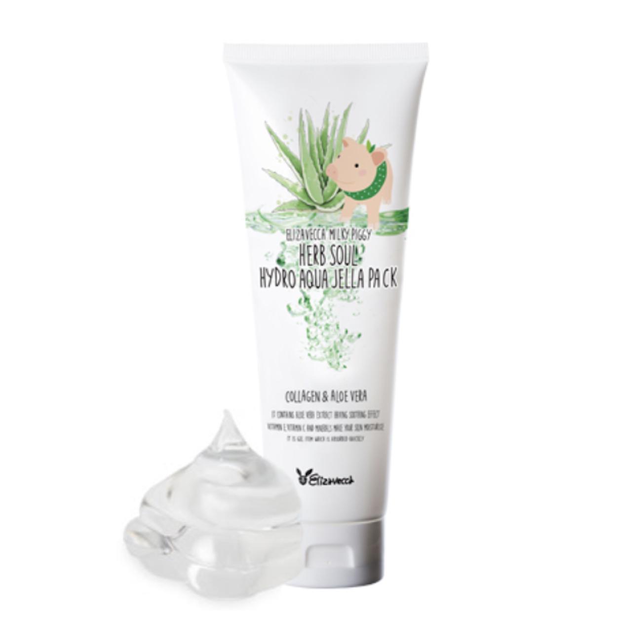 Гели для душа  Joom Elizavecca Milky Piggy Herb Soul Hydro Aqua Gel Pack 250 мл