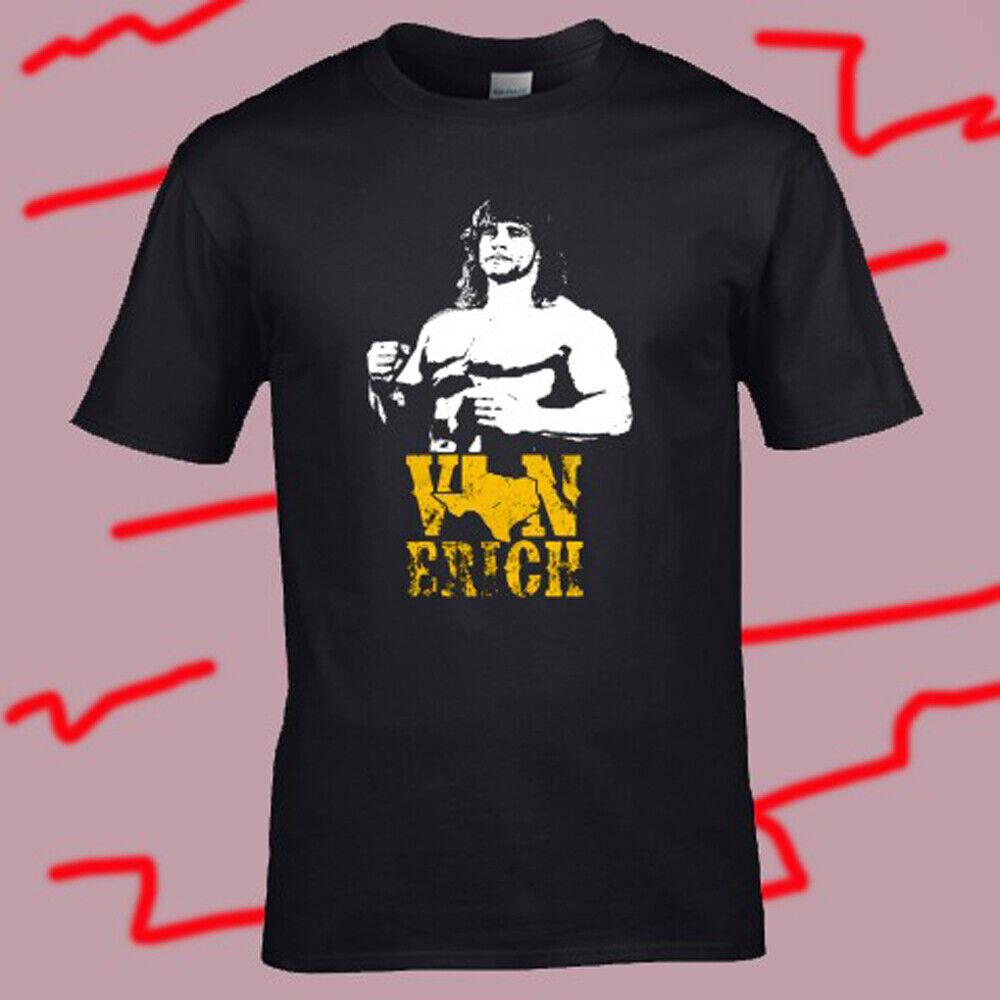 Черная футболка унисекс The Von Erich Wrestling Legend S