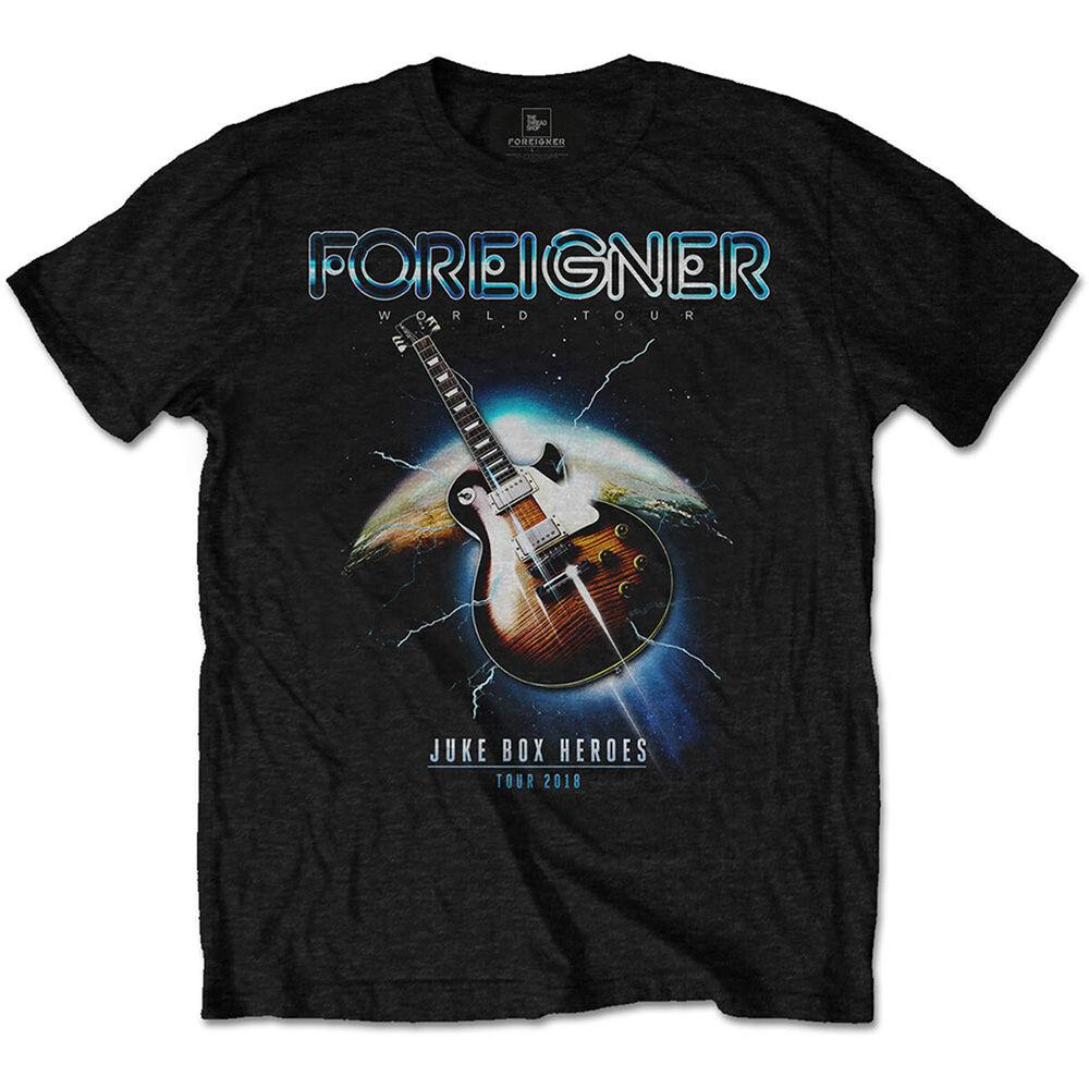 Футболка унисекс Foreigner Jukebox Heroes S