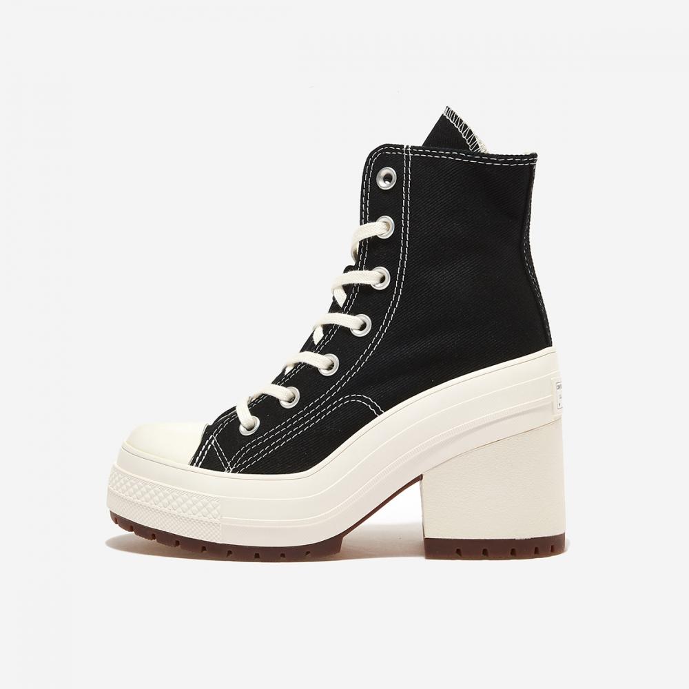 Converse Chuck 70 De Luxe Heel Black High A05347c Black Egret Egret 220
