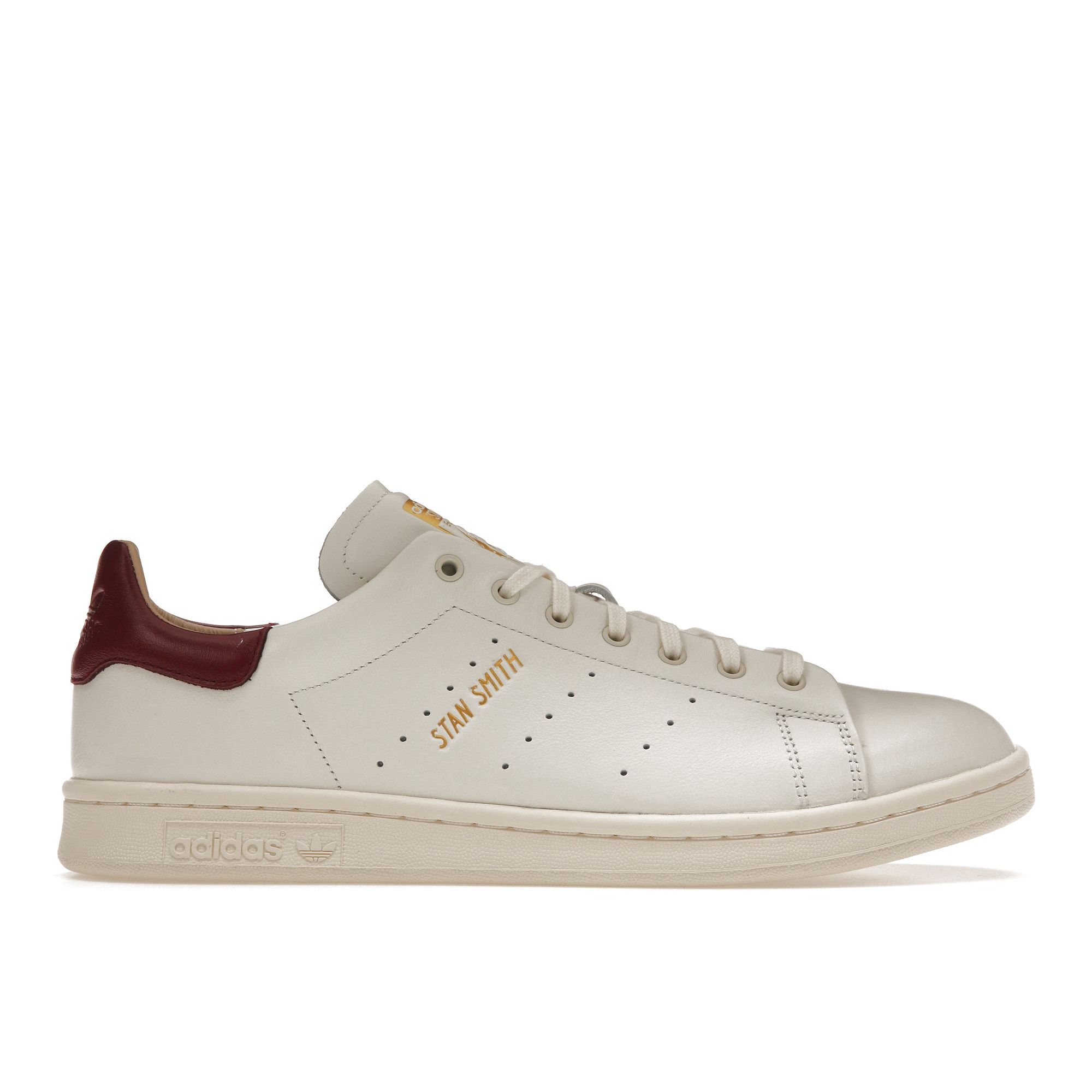 Adidas Stan Smith Lux Off White Burgundy Мужские кроссовки кремово-белые Pantone HQ6786 39⅓