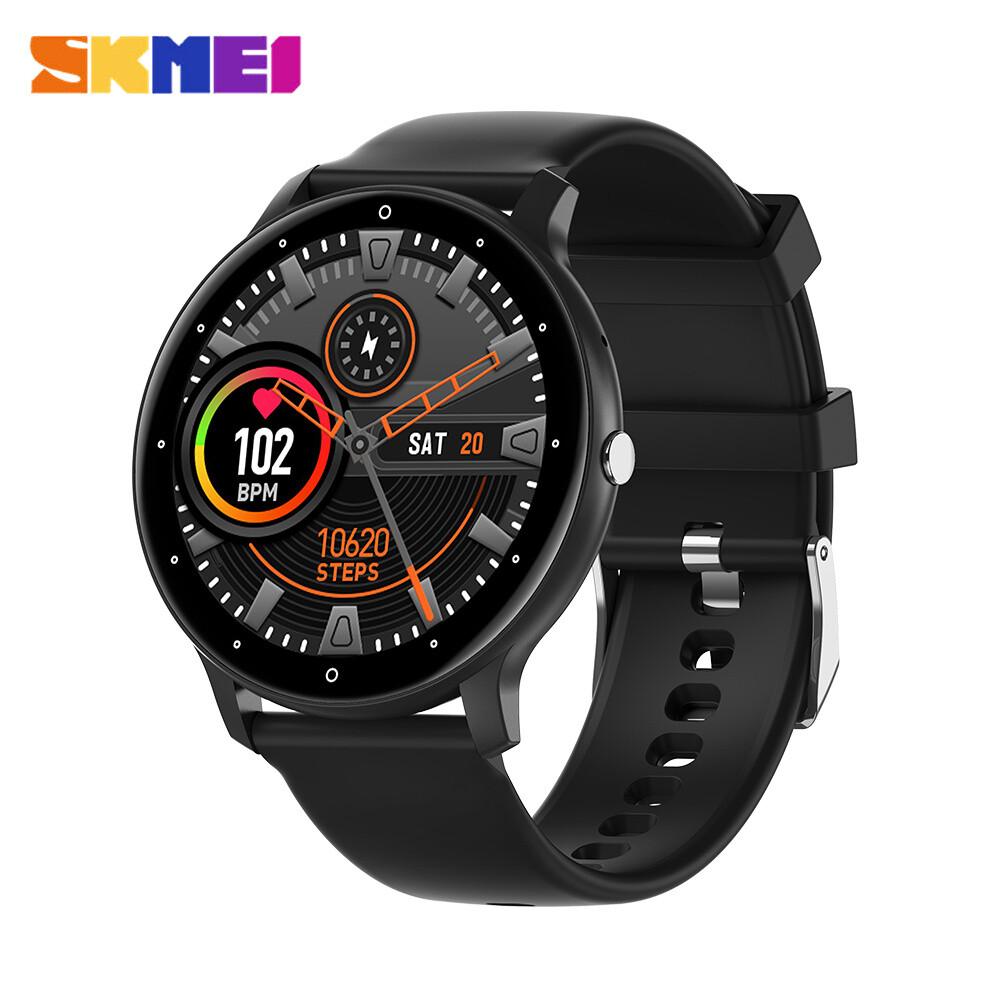 SKMEI Смарт-часы Bluetooth с сенсорным экраном SmartWatch Монитор сердечного ритма синий