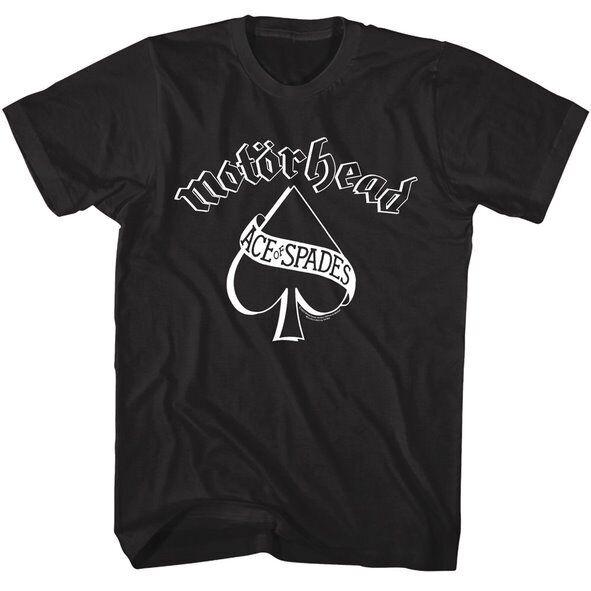 Футболка унисекс Motorhead Ace Of Spades Lemmy Heavy Metal Rock Band Concert Tour S