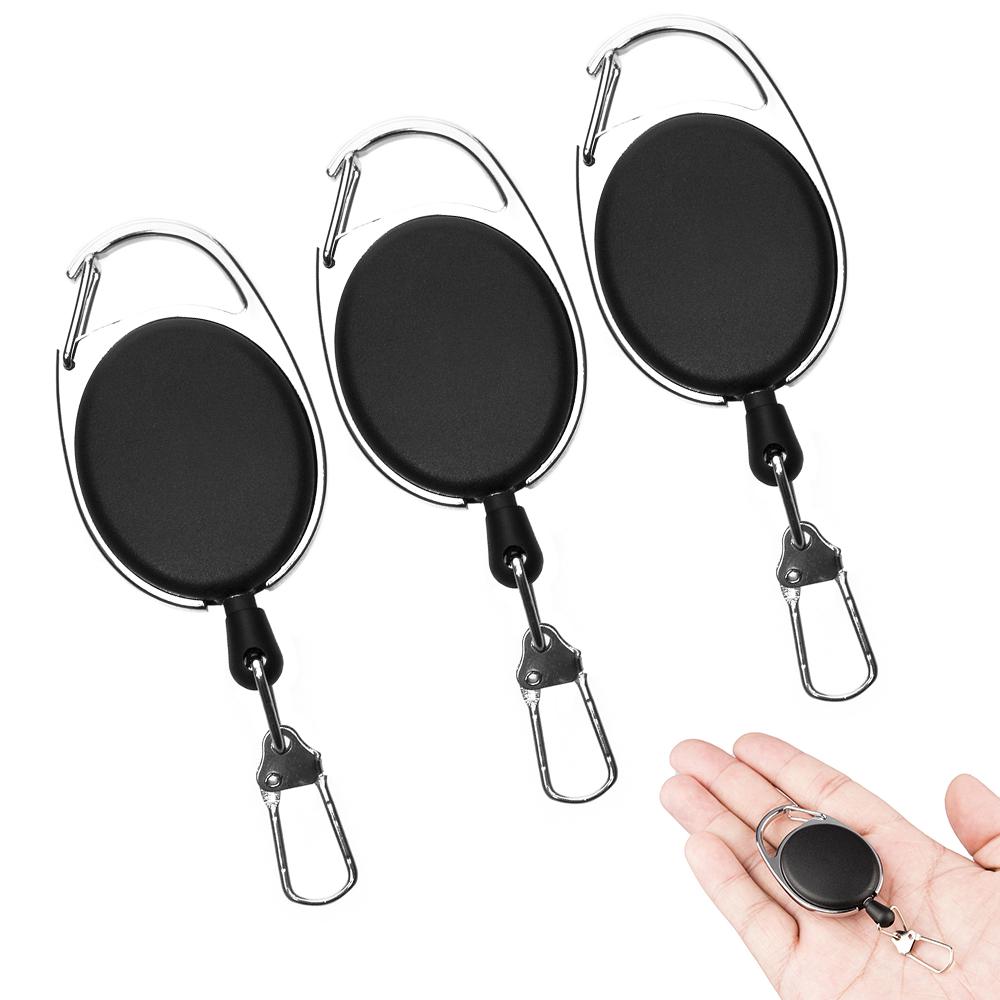 3 шт. инструмента для ловли нахлыстом Zinger Retractor Extractor Keeper 3 Pcs чёрный