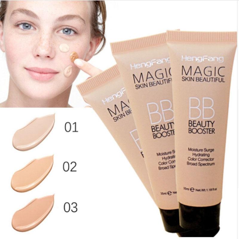 Pro Brighten Base Набор для макияжа Солнцезащитный крем Длительный водостойкий отбеливающий крем для лица Брендовая основа BB Cream 3 цвета 03#