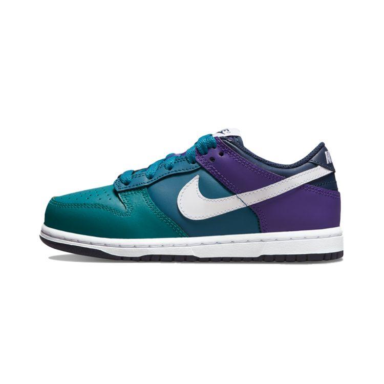 Детские кроссовки Nike Dunk Low PS Teal Purple Purple Marina DH9756-300 28