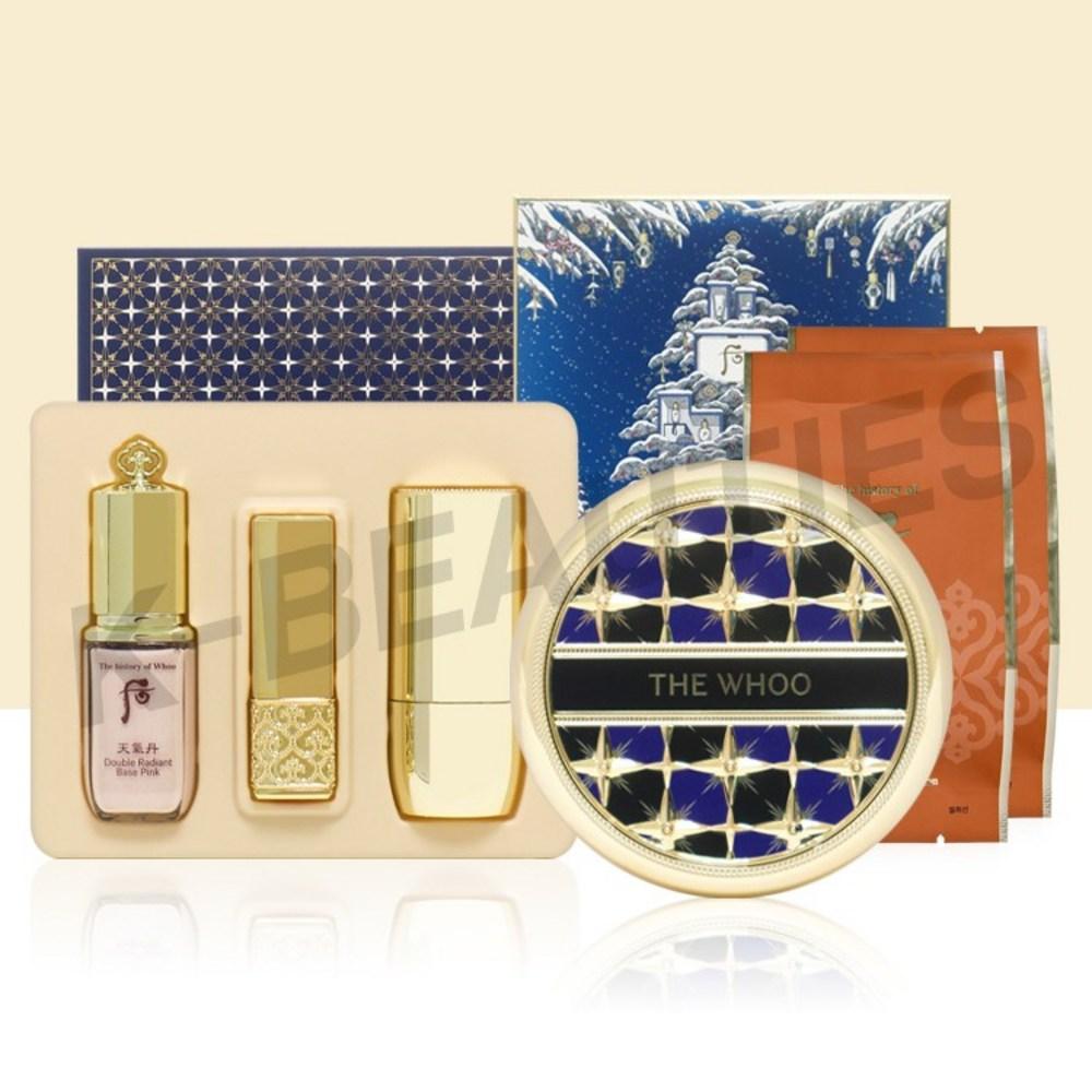 Whoo Cheongidan Hwahyeon Essence Cushion Нет. 21 специальный выпуск проекта (подушечка 15 г + 2 сменных блока по 15 г каждый)
