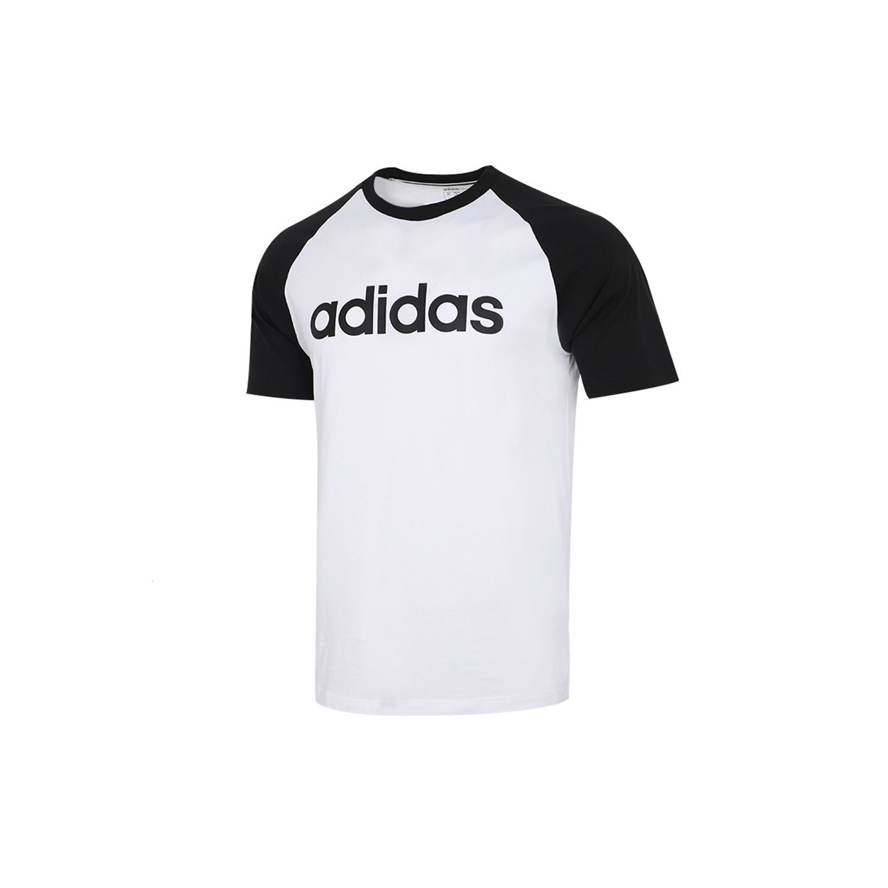 Adidas Neo Sports с круглым вырезом повседневная дышащая футболка мужские топы белые GP4898 S