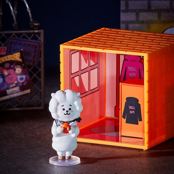 Мини-фигурки домиков Line Friends BT21 RJ, посвященные 5-летию