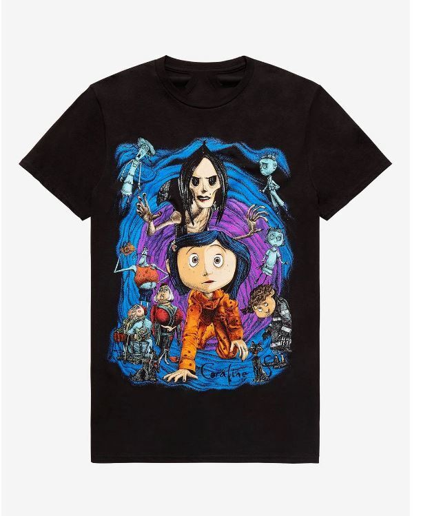 Футболка унисекс с персонажем Coraline S