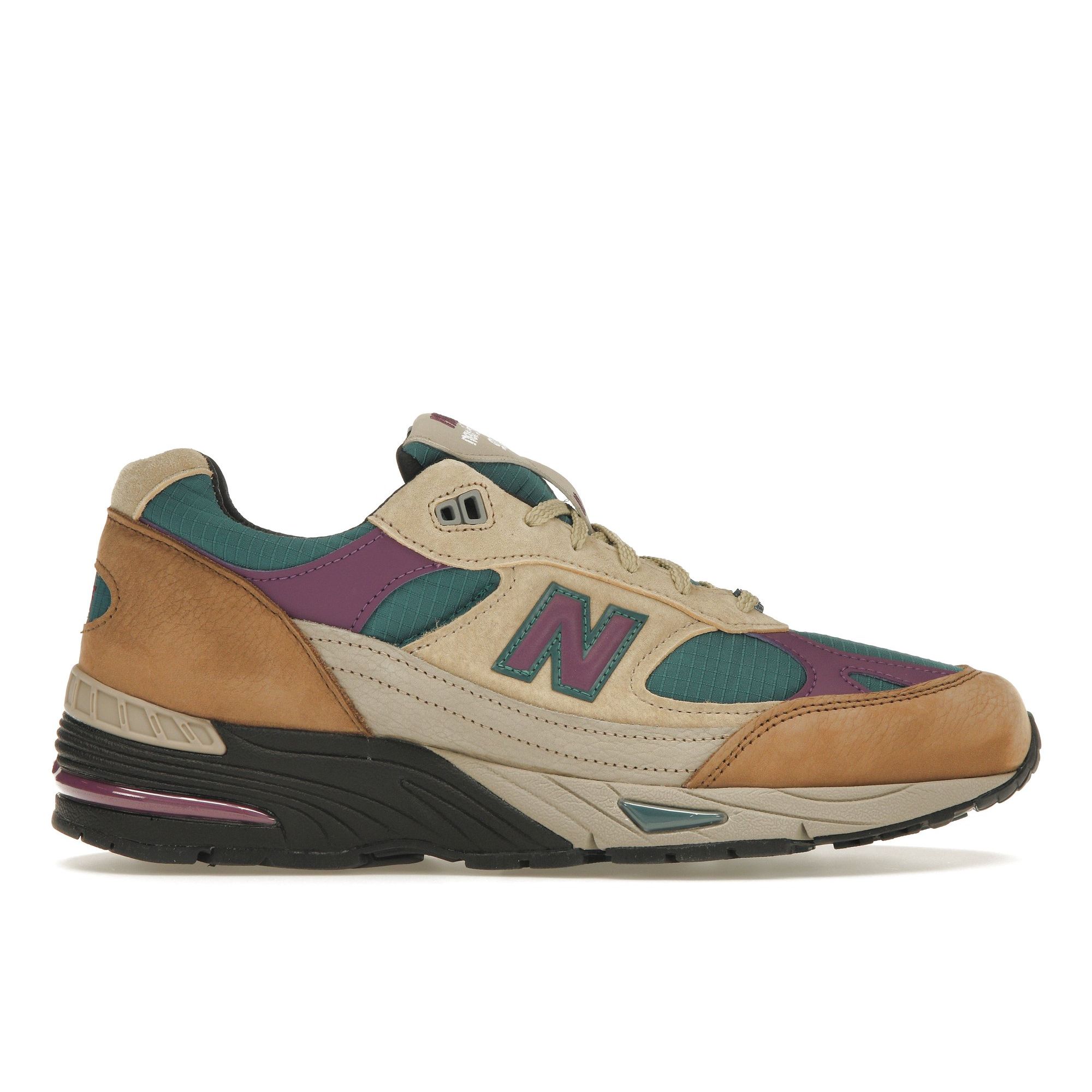 New Balance Palace x 991 Сделано в Англии Taos Taupe Grape Мужские кроссовки Бирюзово-Черный Grape-Juice M991PAL 42.5