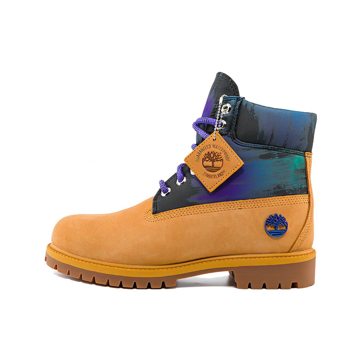 Timberland Кожаные водонепроницаемые высокие уличные ботинки мужские ботинки желто-коричневые A2M5V 42