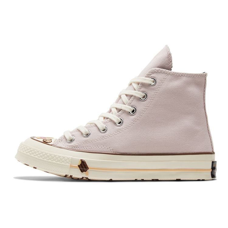 Converse Chuck 70 High Dessert - Кроссовки унисекс розовые белые A03750C 45
