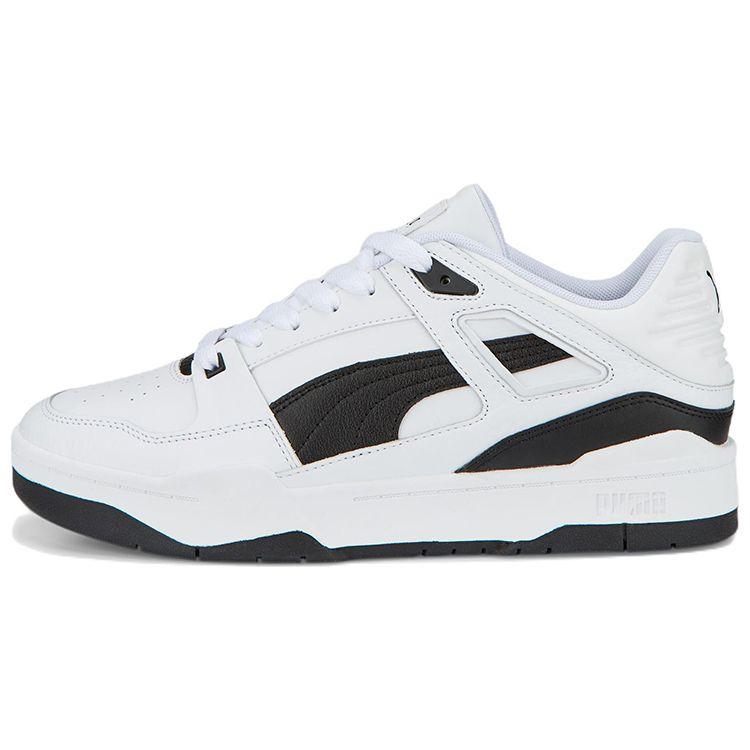 Кроссовки Puma Slipstream Leather White Black Unisex 387544-04 35.5