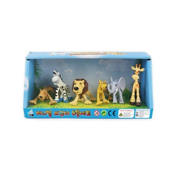 Набор из 6 фигурок животных, популярные игрушки в Корее