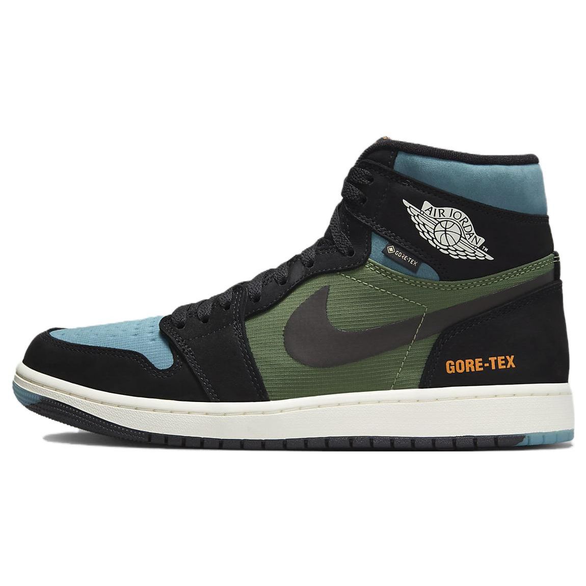 Air Jordan 1 High Element GORE-TEX Black Olive Мужские кроссовки Sky-J-Light-Olive Bright-Mandarin Sail DB2889-003 42