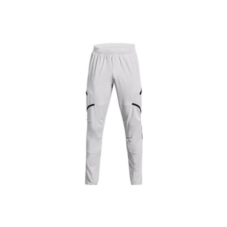 Under Armour Slim Fit, прямые брюки, регулируемые внутренние спортивные штаны на шнурке, мужские штаны, серые 1352026-014 M