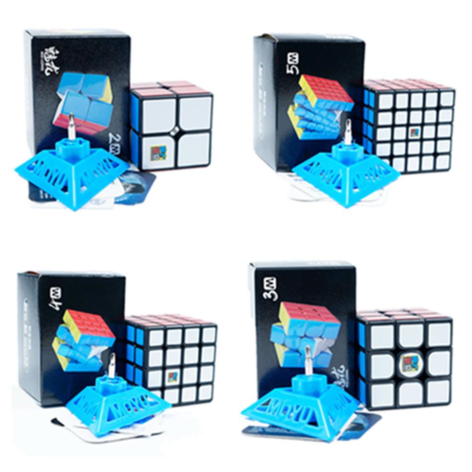 Meilong M Магнитный 2x2x2 3x3x3 Magic Cube 4x4x4 5x5x5 Скоростной куб Магнитный кубик-головоломка 2x2 3x3 Cubo Magico 4x4 5x5M подарок для детей