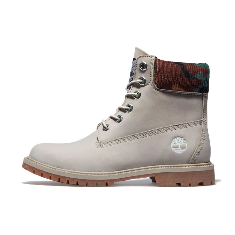 Timberland Удобные короткие ботинки Martin серии Heritage, женские ботинки светло-серого цвета A2M83K51 36