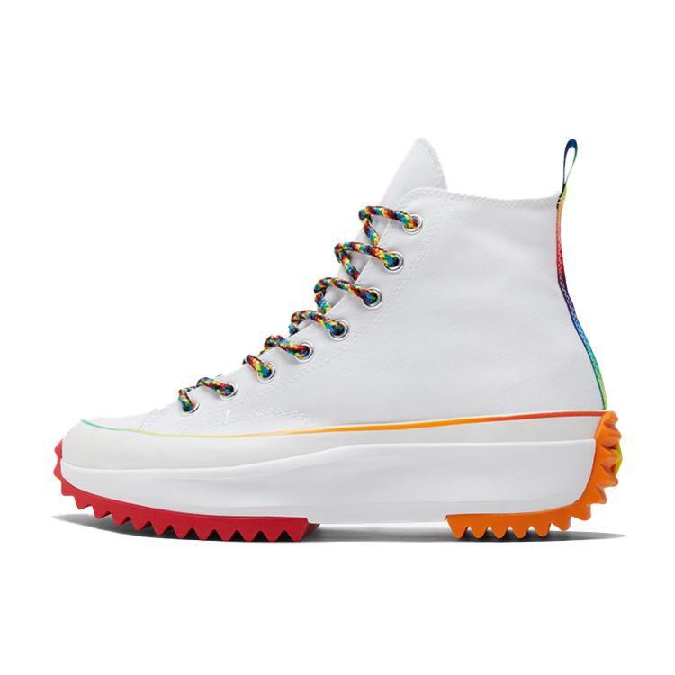 Кроссовки Converse Run Star Hike High Pride Unisex White Multi Optical-White 170824C 35