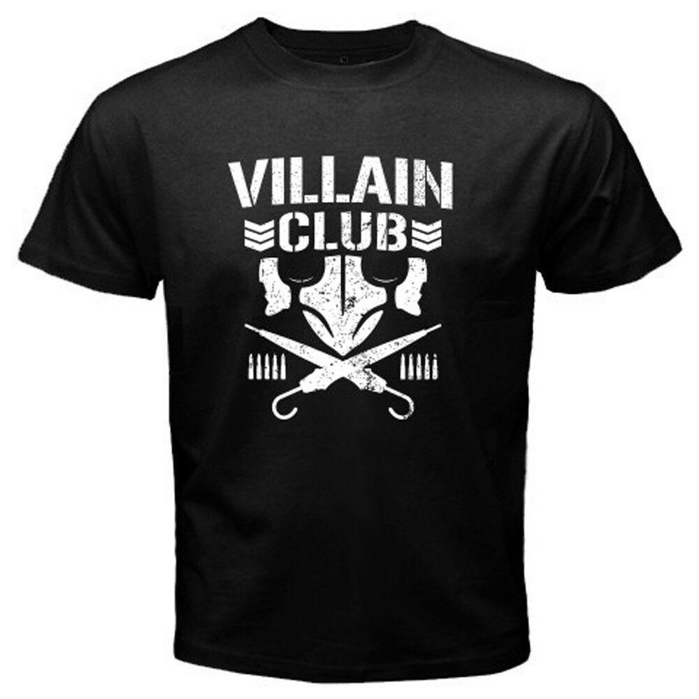 Черная футболка унисекс с логотипом Villain Club Njpw Bullet Club S
