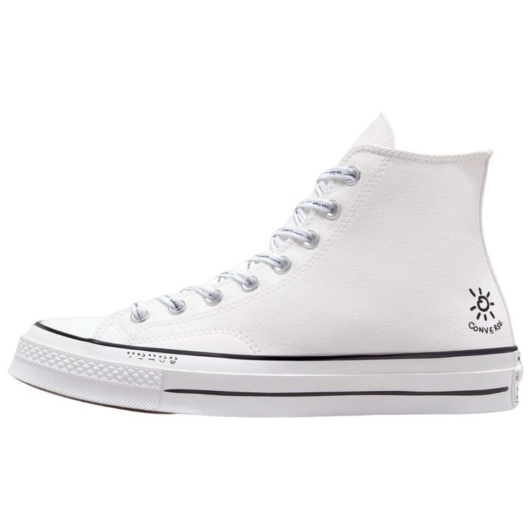 Кроссовки унисекс Converse Chuck 70 High Sunday Белый Черный A03751C 35