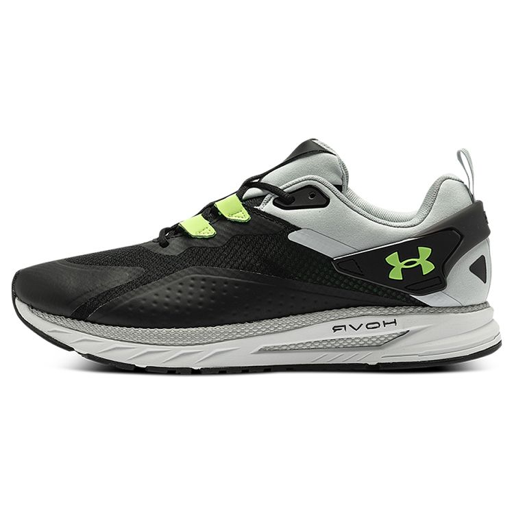 Under Armour HOVR Flux Movement Черные желтые мужские кроссовки Halo-Grey 3025354-002 45