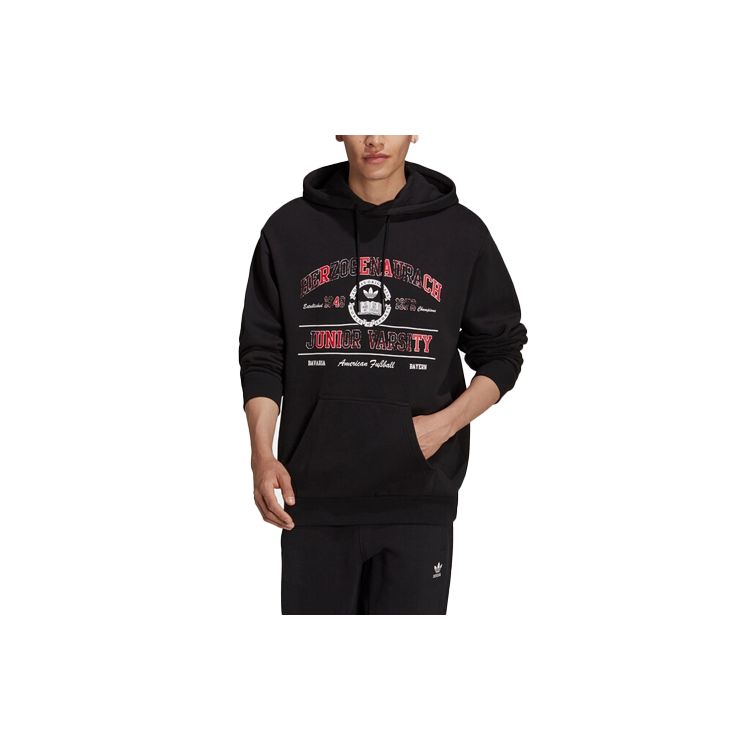 Мужская толстовка с капюшоном Adidas Originals Trefoil, черная HF9218 M