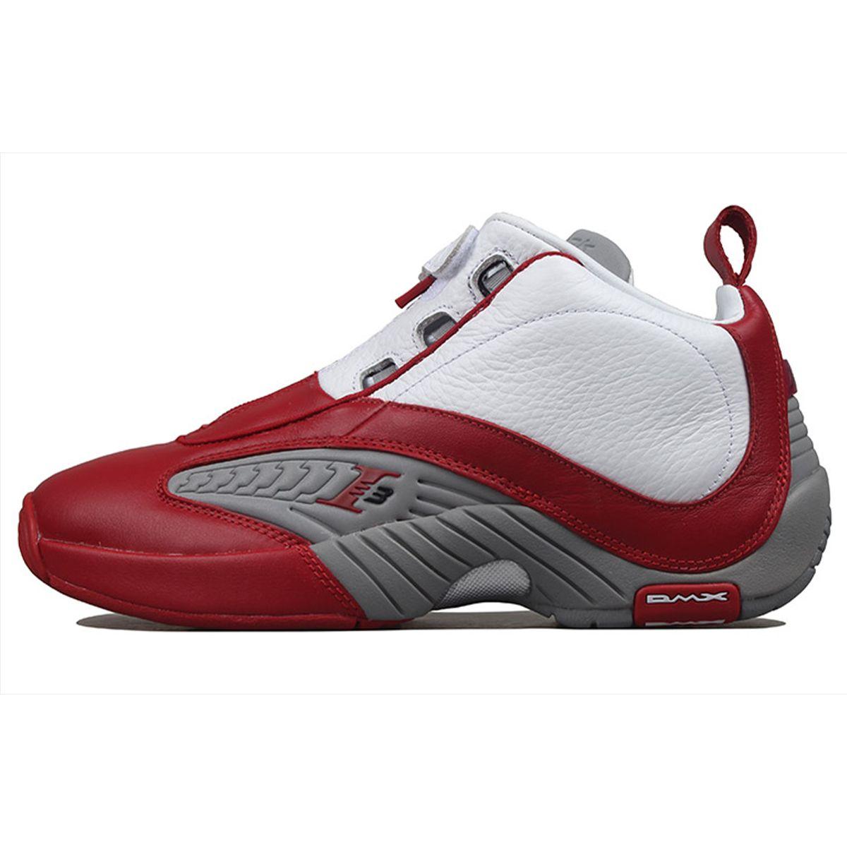 Reebok Answer 4 OG White Red 2021 Мужские кроссовки Flash-Red Grey FY9690 40.5