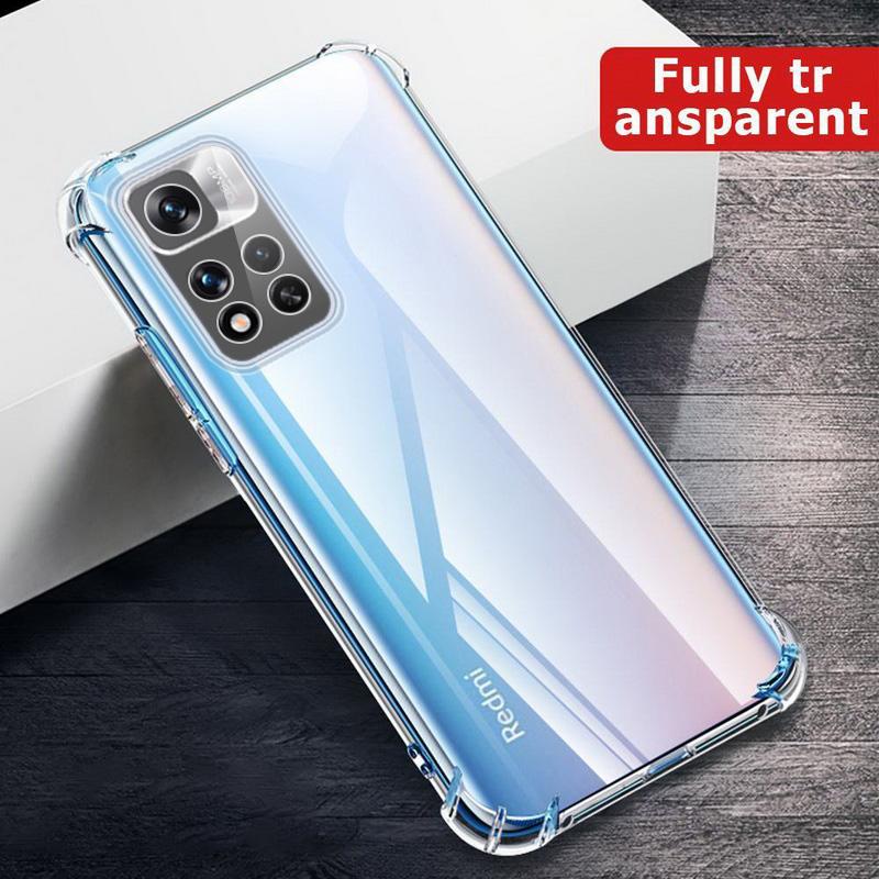 Силиконовый прозрачный чехол TPU для Xiaomi 14T 13T Pro 12T Poco F6 Pro X6 X5 Redmi 14C Note 13 Pro 12 11 тонкий кристаллический защитный резиновый телефон Redmi K40 чистый