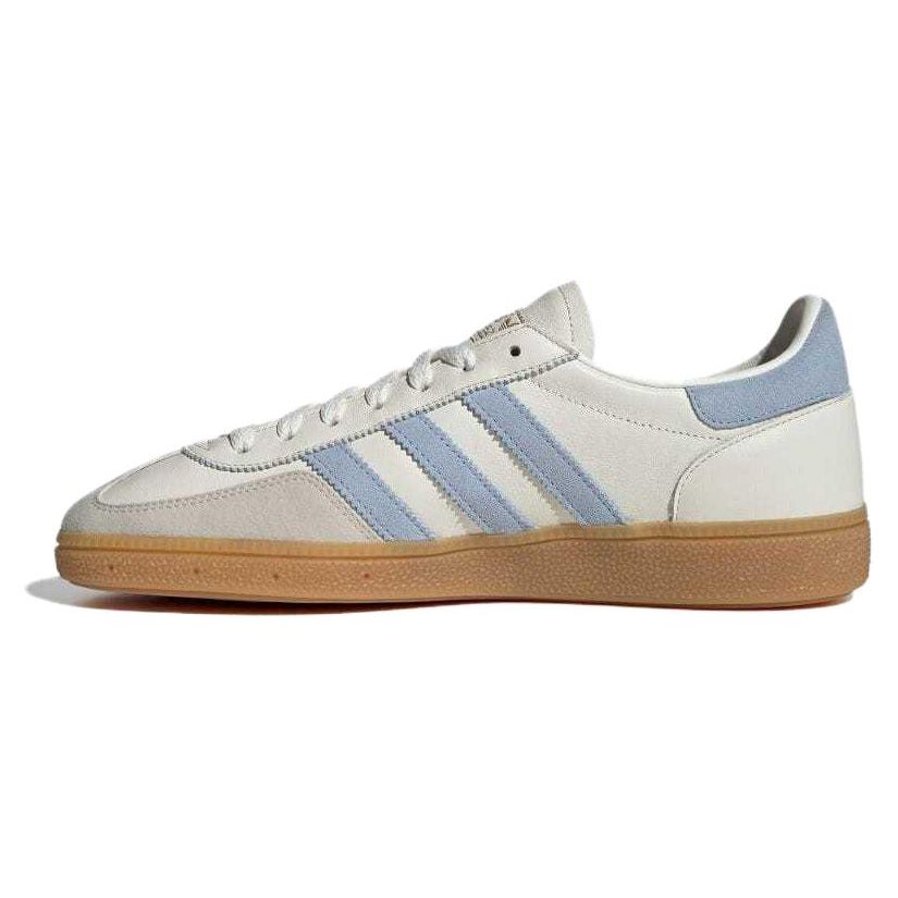 Кроссовки унисекс adidas Handball Spezial Shadow Brown Aluminium Gum кремовые IE3710 43⅓