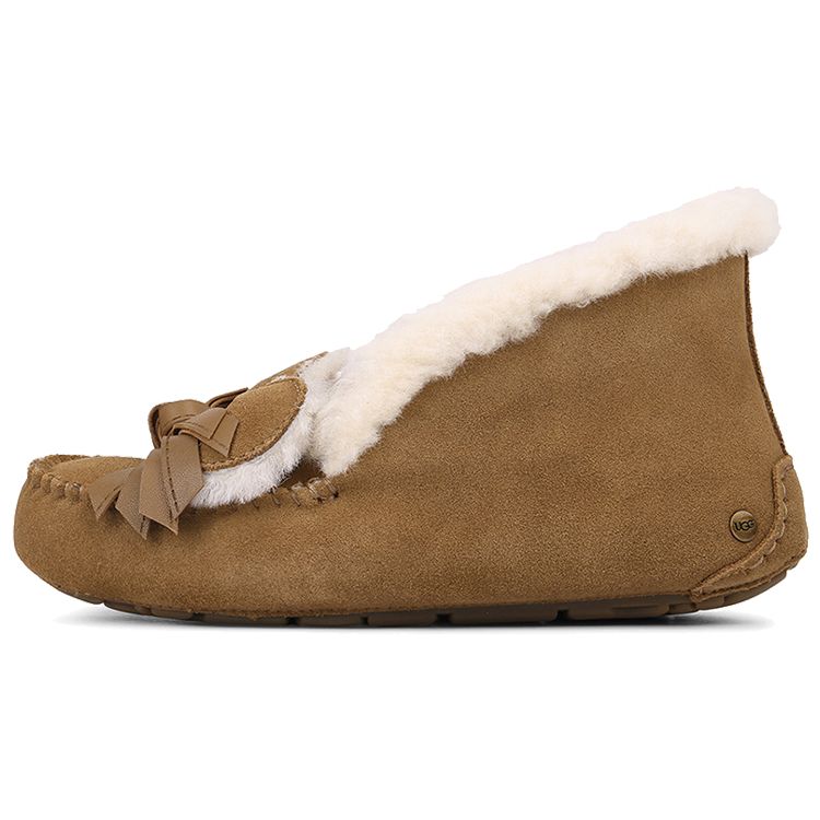 UGG Досуг Alena CNY Специальный выпуск Женская обувь Коричневый 1109734-CHE 36