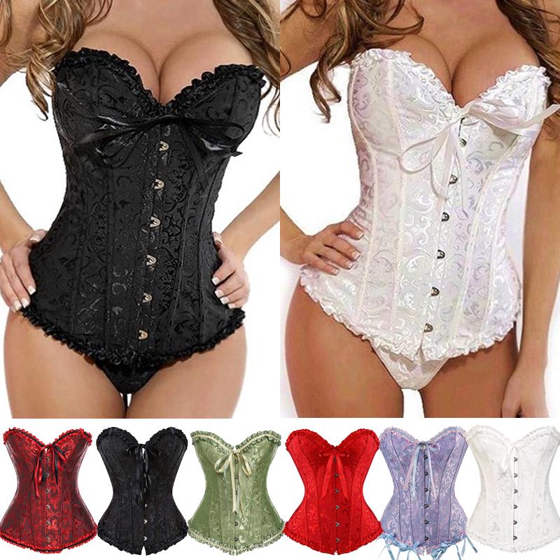 Женский корсет со шнуровкой 2XL чёрный