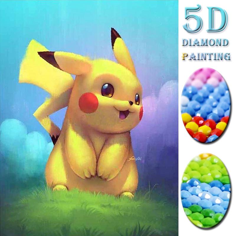 5D Полная Алмазная картина Вышивка крестом Мультфильм Комната Ремесло Ремесло Домашний Декор Подарок 20x30cm/7.9x11.8
