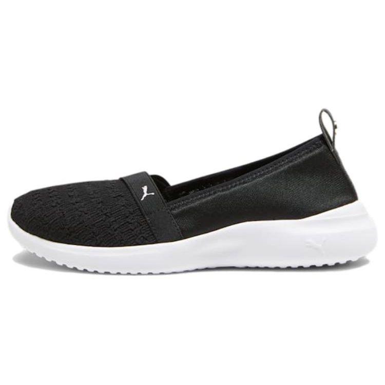 Puma Кроссовки Adelina Regent Romance Black White Женские Серебристые 393372-02 37.5