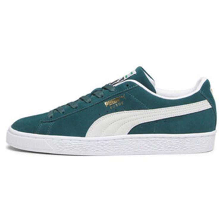 Кроссовки Puma Suede Classic 21 Malachite White Unisex Зеленые 374915-89 36
