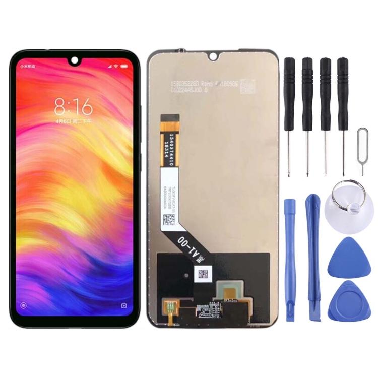 TFT ЖК-экран для Xiaomi Redmi Note 7/Note 7 Pro с дигитайзером в полной сборке чёрный