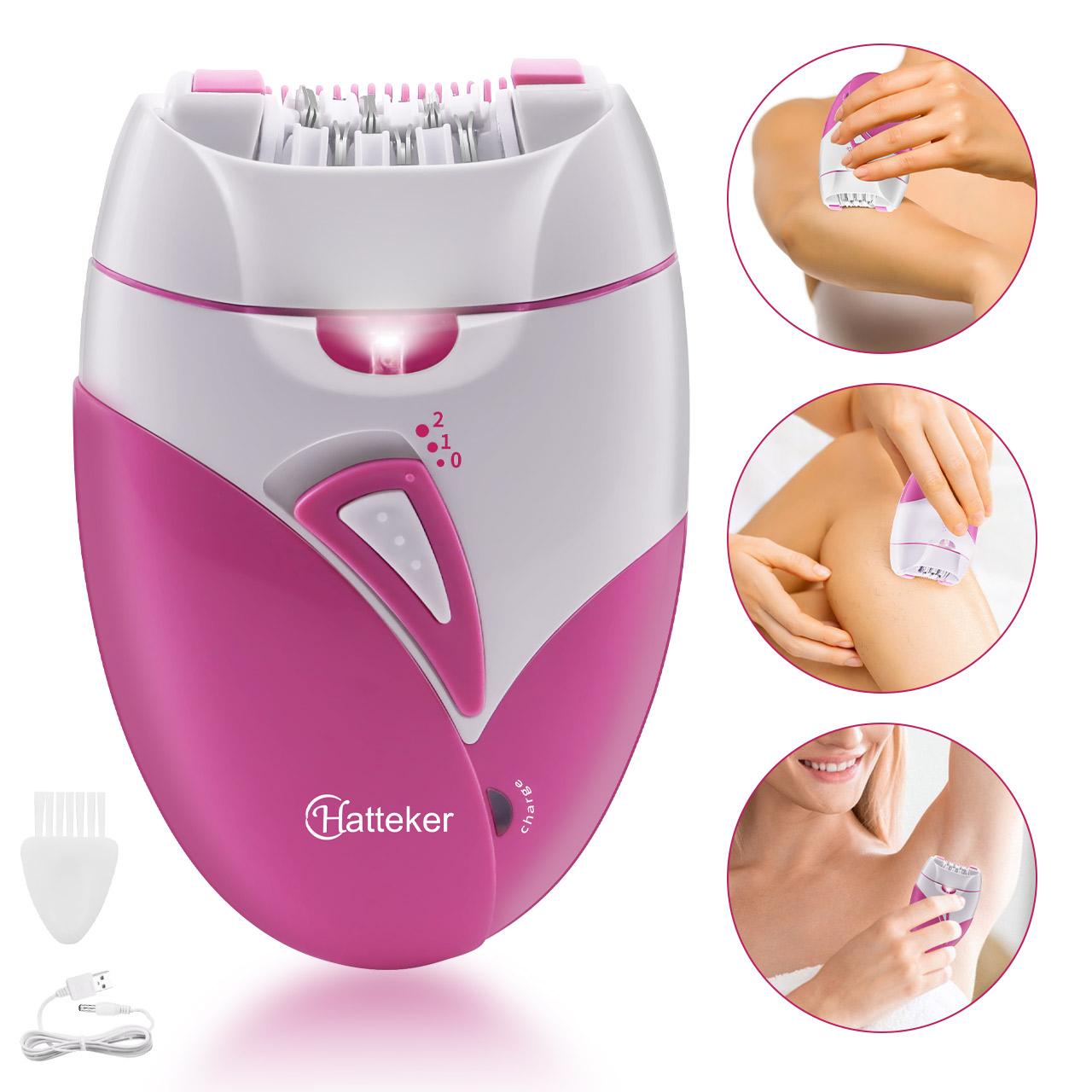 HATTEKER Women Satinelle Advanced Эпилятор Электрический эпилятор для влажного и сухого использования 505