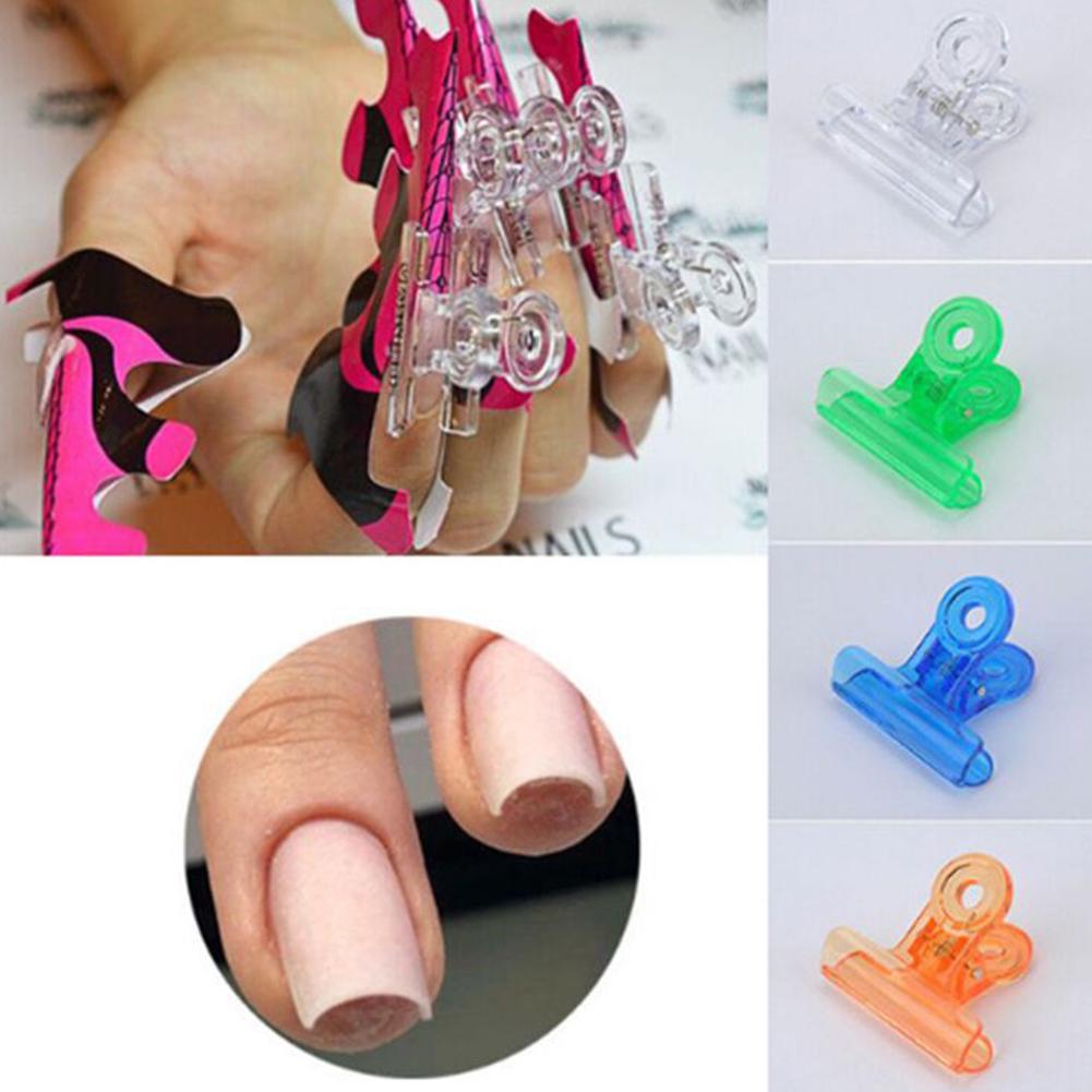 Blueberry Lady C Curve Nail 5 шт./компл. пластиковый держатель-удлинитель, формирующие зажимы, зажимы, инструменты для фиксации синий