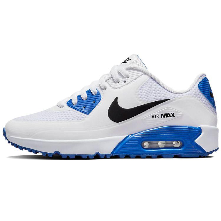 Кроссовки унисекс Nike Air Max 90 Golf White Racer Blue Pure Platinum Black CU9978-106 38