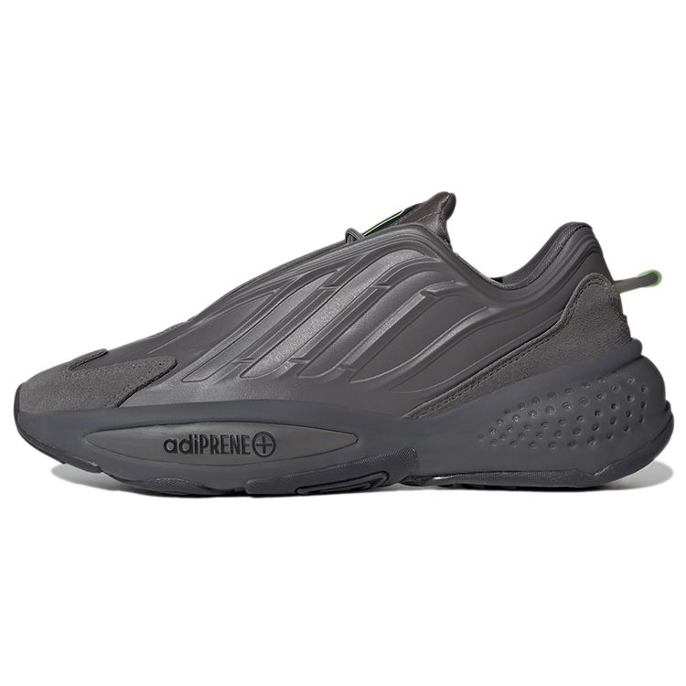 Кроссовки унисекс adidas Ozrah Grey Grey-Four Core-Black Signal-Green GX3239 47⅓