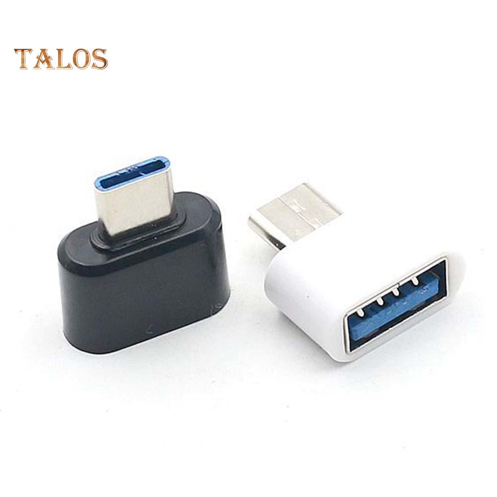 Разъем для подключения адаптера адаптера OTG типа C к USB-разъему чёрный