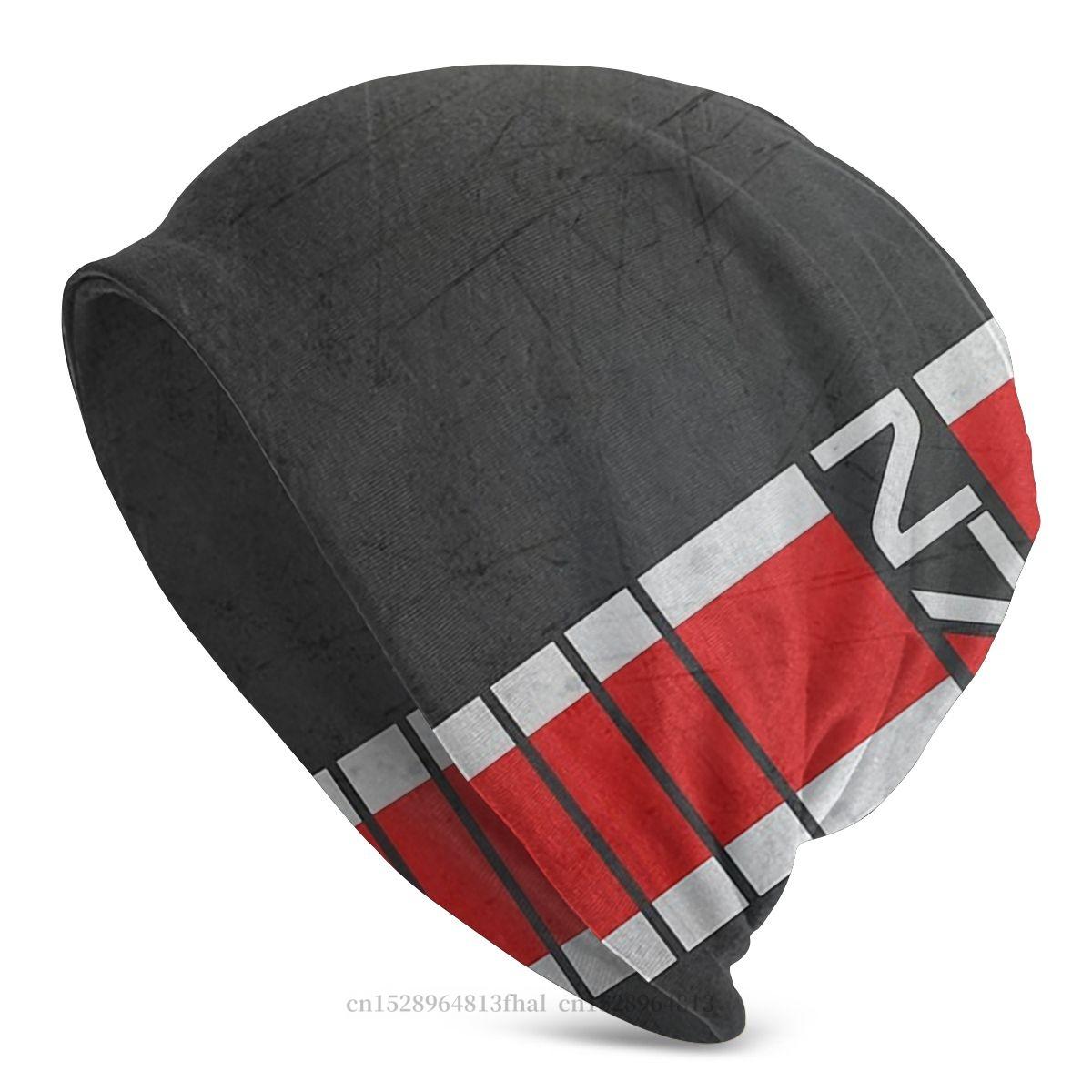 Space Force Mark Naird, зимние теплые шапки-бини, вязаная шапка Mass Effect N7, капот, шапочки Skullies, шапки унисекс, женские наушники One Size
